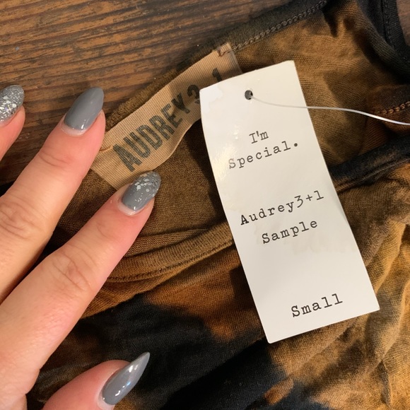 NWT Audrey 3+1 Grunge Tie Dye Dress - Picture 4 of 4